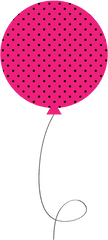 Download Th Birthday Balloons Transparent Image Clipart Png - Balloon Clipart Pattern