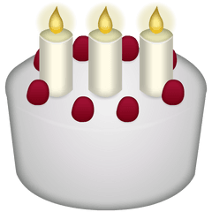 Birthday Cake Emoji Free Photo Icon - Free PNG