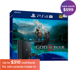 Ps4 - Ps 4 Pro God Of War Png