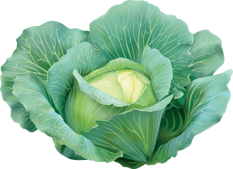 Cabbage Plant Transparent Png Clipart - Cabbage Png