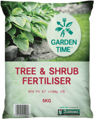 Garden Time Tree U0026 Shrub Fertiliser Daltons - Herbal Png