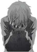 Boy Anime Sad PNG Download Free