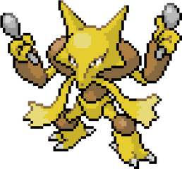 Download Alakazam - Alakazam Pixel Png