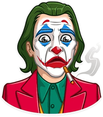 Joker Whatsapp Stickers - Sticker Joker Png