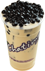 Chatime Boba Milk Tea - Qq Milk Tea Chatime Png