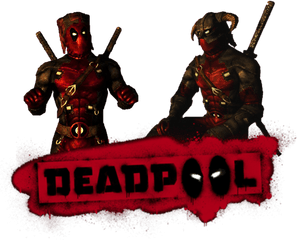 This Mod Adds A Unique Set Of Armour To - Logo Deadpool Png