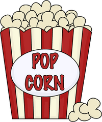 Popcorn Clipart - Popcorn Clipart Png