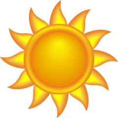 Sun Animation - Sunny Weather Clipart Png