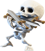 Skeleton Clash Of Figurine Royale Clans Android - Free PNG