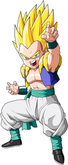 Gotenks Png 6 Image - Dbz Gotenks Png