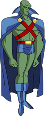 O Marciano Justice League Unlimited - Martian Manhunter Justice League Png