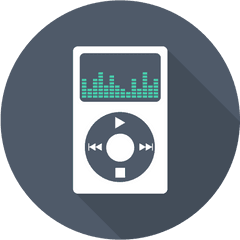 Ipod Icon - Mp3 Player Icon Png