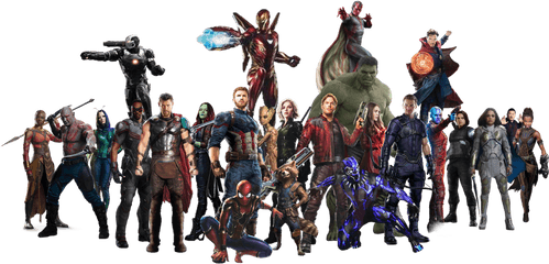 Avengers Infinity War Png - Infinity War Avengers Png