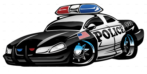 Police Car Transparent Png Images Indian Download - Police Car Cartoon Drawing