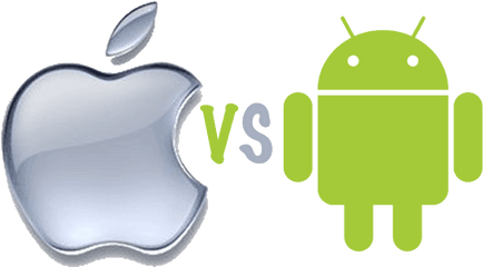 Big Shiny Robot Go Gadget Apple Or Android - Android Apple Logo Png