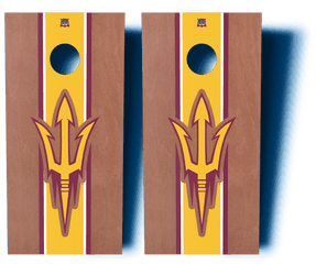 2x4 Premium Cornhole - Sports Team Cornhole Boards Png