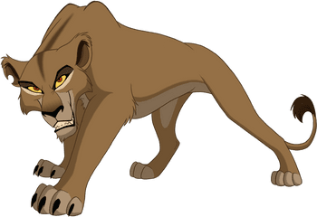 Clipart Simba - Zira The Lion King Ii Pride Png