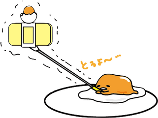 Transparent Sanrio Selfie Eggs Egg - Clip Art Png