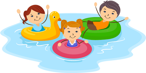 Cartoon Pictures Of Kids Playing - Swimming Pool Clip Art Png