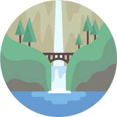 Waterfall - Waterfall Icon Png Transparent