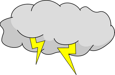 Storm Cloud Free Svg - Cartoon Storm Cloud Png