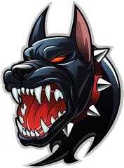 Pin - Deljuegofortnite Aggressive Dog Angry Dog Vector Png