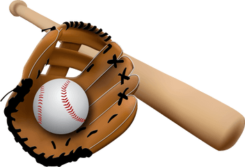 Baseball Bat And Ball Png 4 Image - Baseball And Bat Clipart