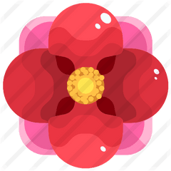 Flower - Free Nature Icons Japanese Camellia Png