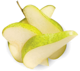 Sliced Pear Png High - Png Transparent Sliced Pear Png