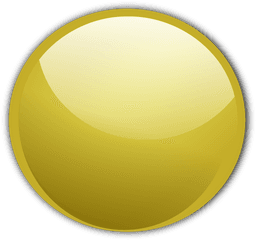 Gold Circle Button Clip Art - Vector Clip Art Button Gold Vector Png