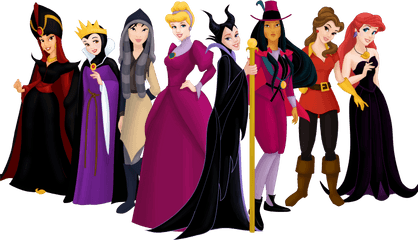 Png Clipart Picture - Disney Princesses As Villains