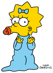 Simpsons Png Free File Download - Maggie Simpson Png