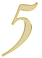 5 Number Download HQ - Free PNG