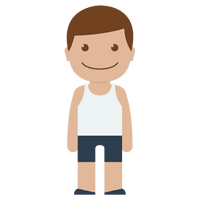 Standing Boy Vector Download HD - Free PNG