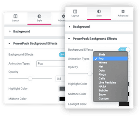 Fog Animation - Powerpack For Elementor Png