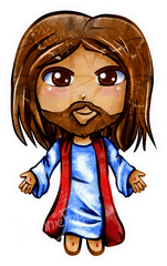 Jesus Hands Png - Jesus Png Cute Chibi Jesus Christ Cute Jesus Drawing