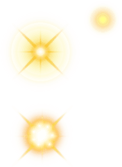 Download Star Symmetry Gold Pattern Glowing Vector White - Gold Star Light Png