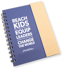 New Awana Notebook With Sticky Notes - Paper Png