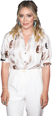 Interview Hilary Duff - For Women Png