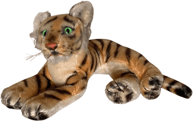1950s Tiger With Glowing Eyes By Steiff - Bengal Tiger Png
