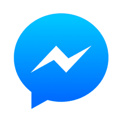 Facebook And Google Logos Vector In Eps - Facebook Messenger Png