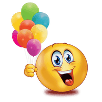 Party Hard Emoji PNG Free Photo