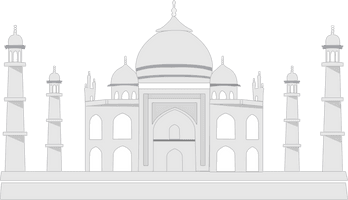 Taj Mahal Transparent Background - Free PNG