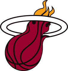 Nba - Who Wore It Best Nba Stars In Masks Miami Heat Logo Png