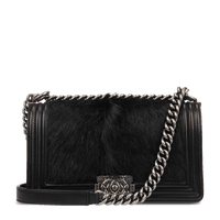 Handbag Fur Black Free Transparent Image HD - Free PNG