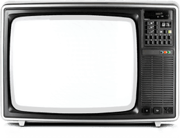 Old Tv Png Image