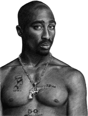 2pac Png Image - Tupac White Background