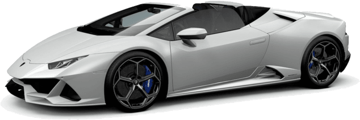 Lamborghini Huracan Evo Spyder - Lamborghini Huracan Evo White Png