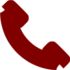 Maroon Phone Icon - Maroon Phone Icon Png