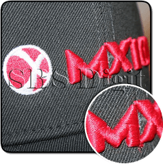 3d Puff Embroidery Logo Digitizing - Label Png